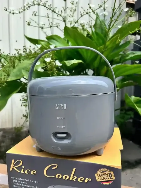Nồi Cơm Điện Mini Lebenlang LBL0581 Inox 304 Cao Cấp