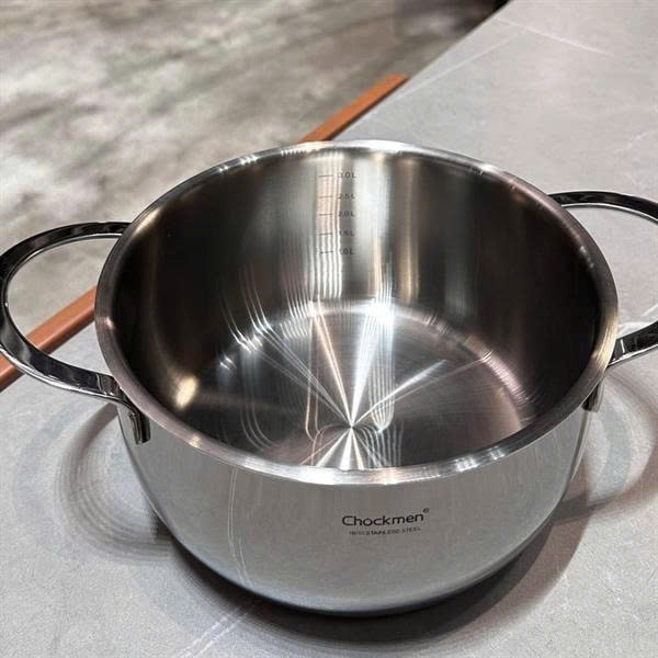 Nồi Inox Chockmen Đúc Liền Nguyên Khối Size 20cm CKM26