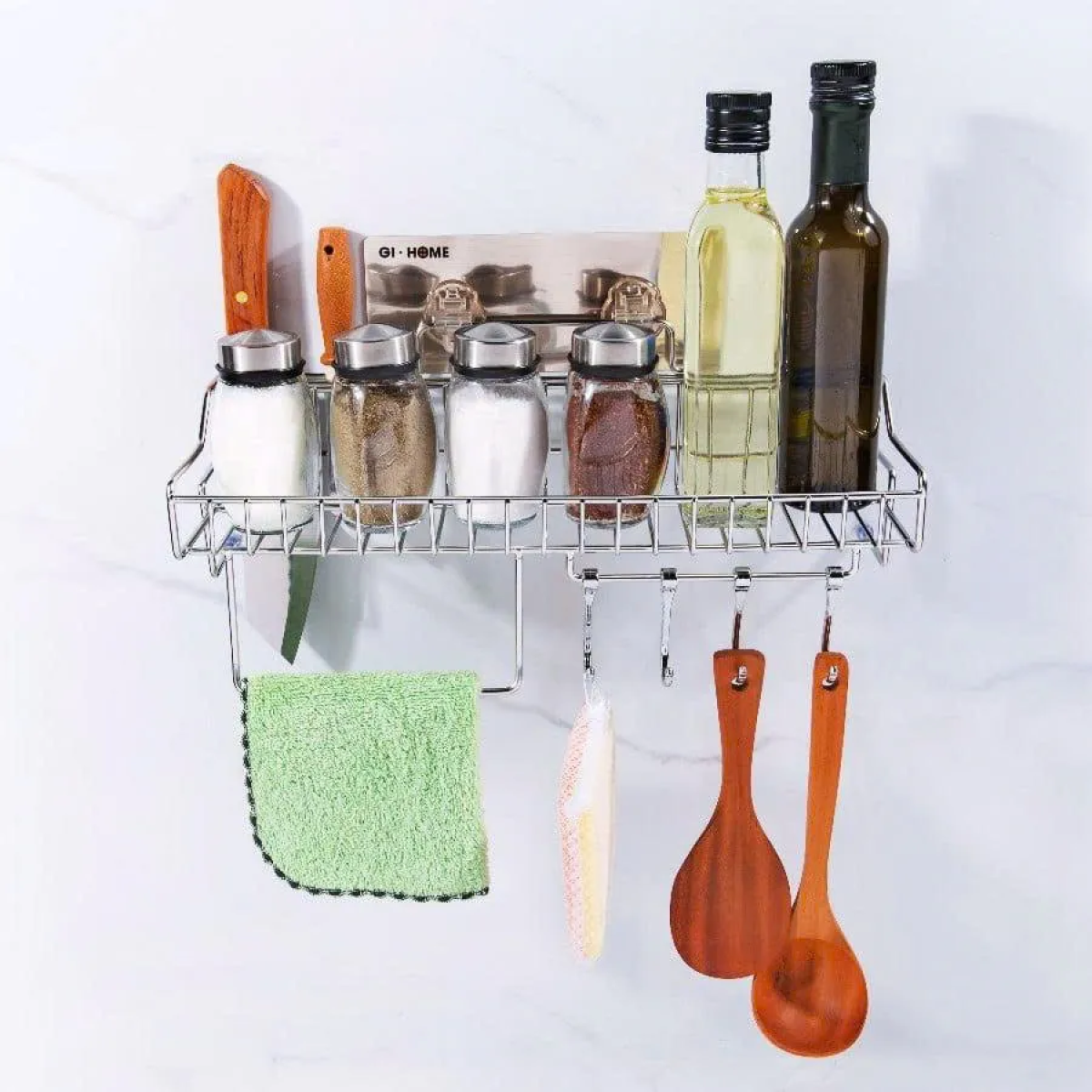 Kệ Nhà Bếp Đa Năng Cao Cấp Dán Tường GiHome Gi-82420