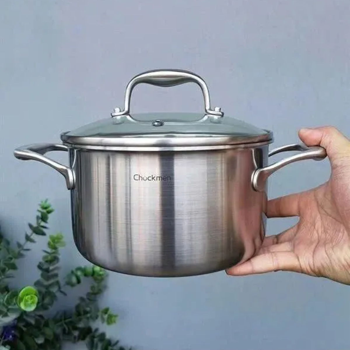 Nồi Sữa Hai Quai Chockmen CKM326 Size 16cm