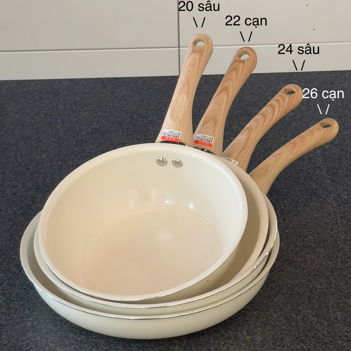 Chảo Chống Dính Ceramic Kakusee Nhật Bản