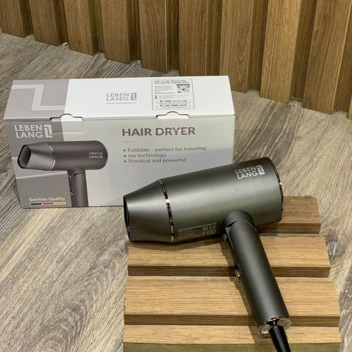 Máy sấy tóc Lebenlang LBH3088 Công Suất 2100W