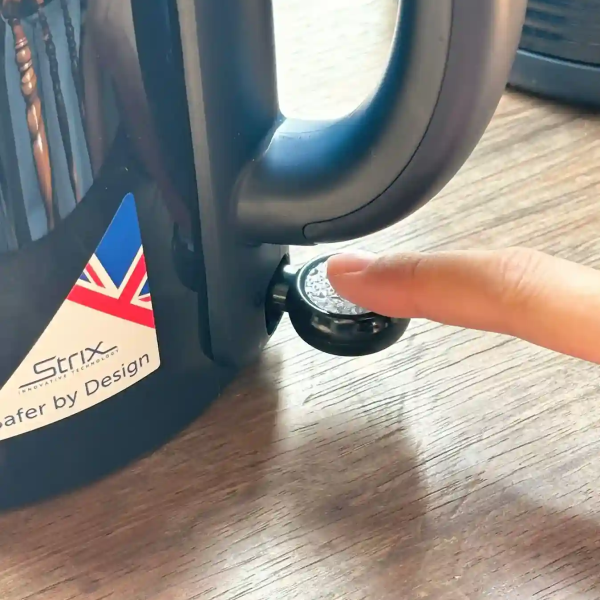 Ấm Siêu Tốc 2 Lớp Kaiyo 1.5L – Inox 304, Đế Strix UK