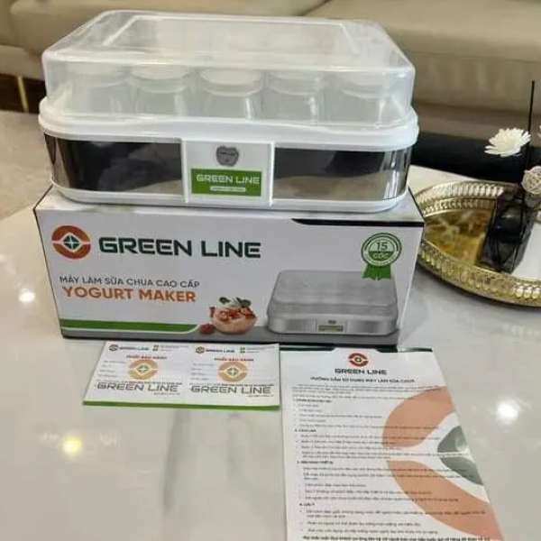 Máy Làm Sữa Chua Tự Động Green Line GL555 Kèm 15 Hủ Thủy Tinh