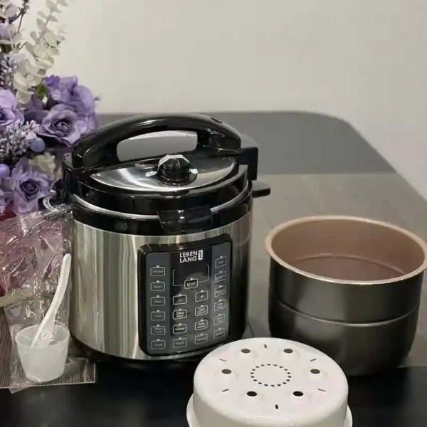 Nồi Áp Suất Điện Tử Đa Năng Lebenlang LBEE0908 1000W 6000ml