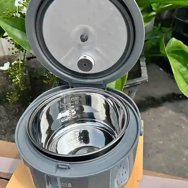 Nồi Cơm Điện Mini Lebenlang LBL0581 Dung Tích 1,2L, Lòng Nồi Inox 304 Cao Cấp - BH24T