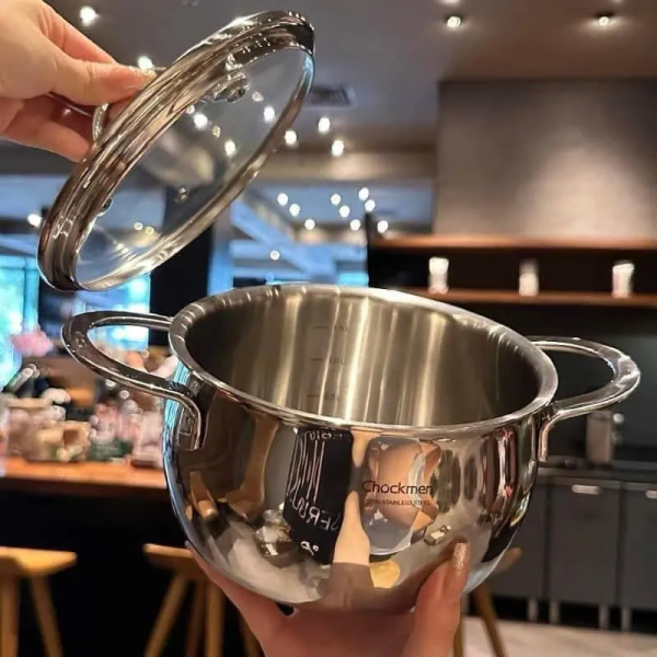 Nồi Canh Chockmen 16cm CKM25 - Inox Cao Cấp Đúc Liền Khối