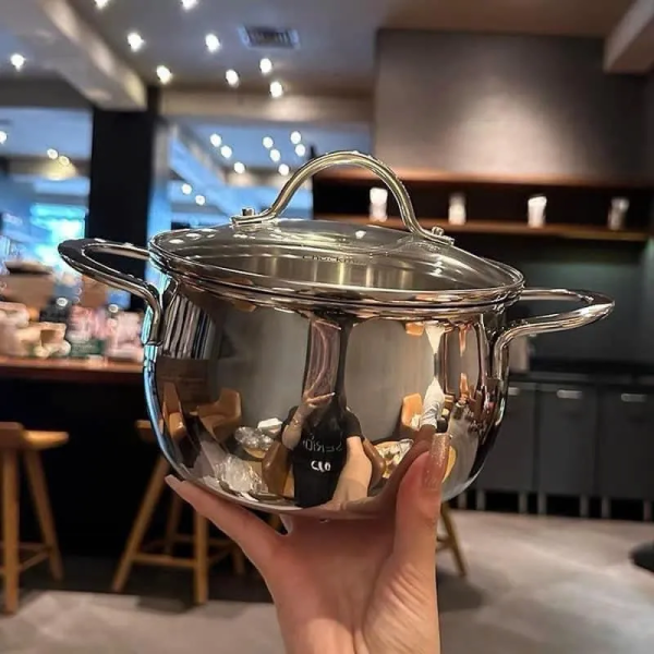 Nồi Canh Chockmen 16cm CKM25 - Inox Cao Cấp Đúc Liền Khối