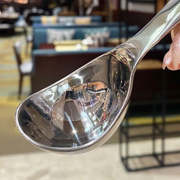 Set 2 Muỗng Ăn Kem Inox 304 – Nhỏ Gọn, Sang Trọng