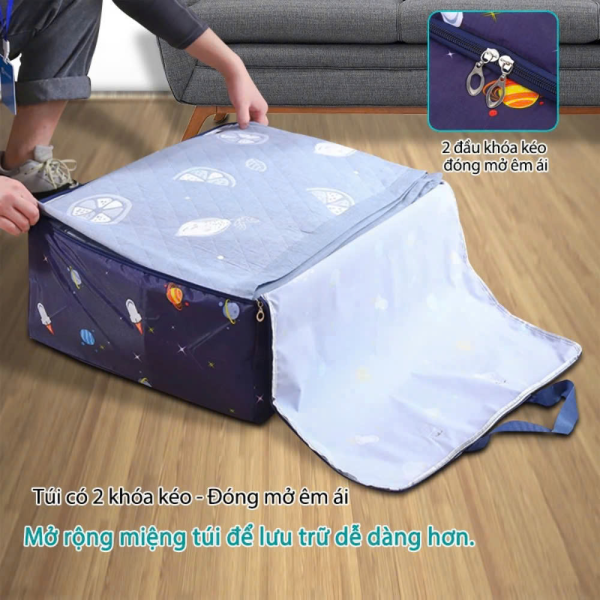 Set 3 túi đựng chăn màn KLE195