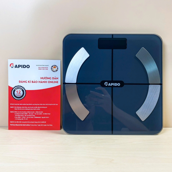 Cân Sức Khỏe Thông Minh Rapido