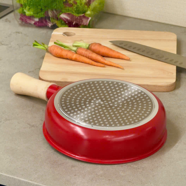 Bộ Chảo Quánh Mini Chống Dính Ceramic Cán Gỗ Todaii Nhật Bản 