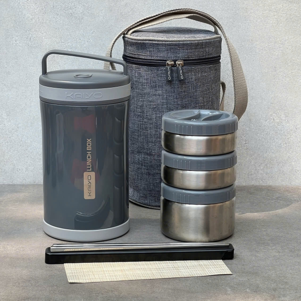Hộp Cơm 2in1 Kaiyo Inox 304