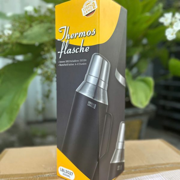 Bình Giữ Nhiệt Inox 304 Lebenlang LBL3027 Dung Tích 3000ml, Kèm Lõi Lọc Trà